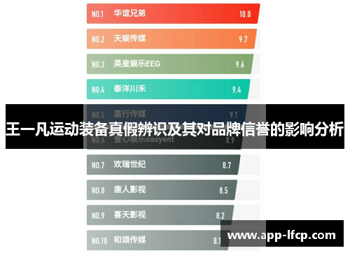 王一凡运动装备真假辨识及其对品牌信誉的影响分析